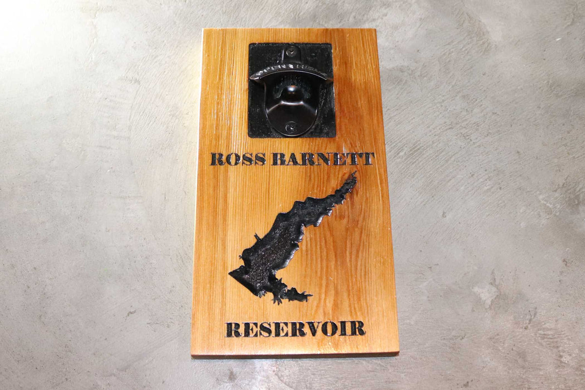 Ross Barnett Reservoir Wall Mounted Bottle Opener